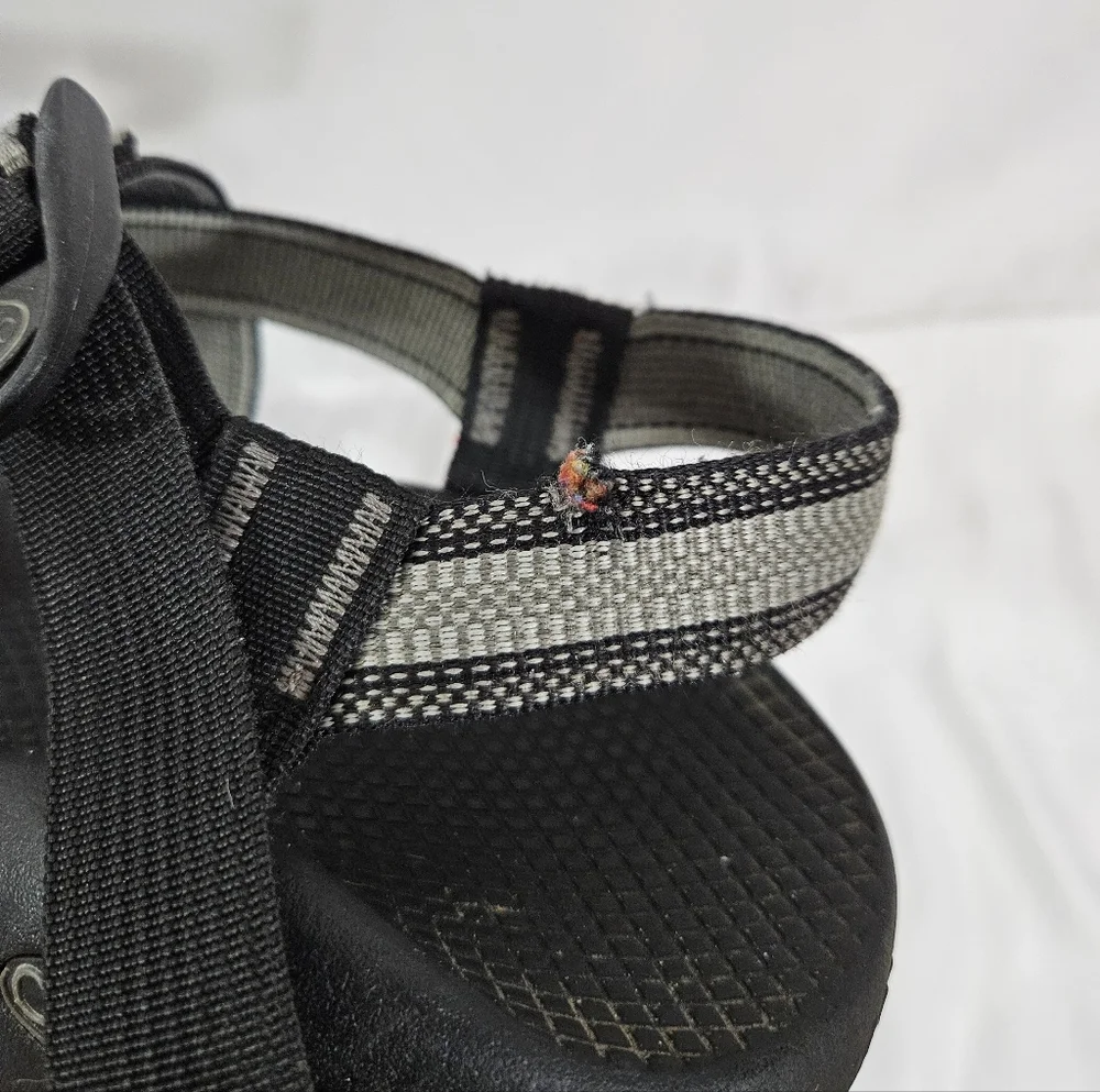 Chaco Z1 black grey sandals men's size 12